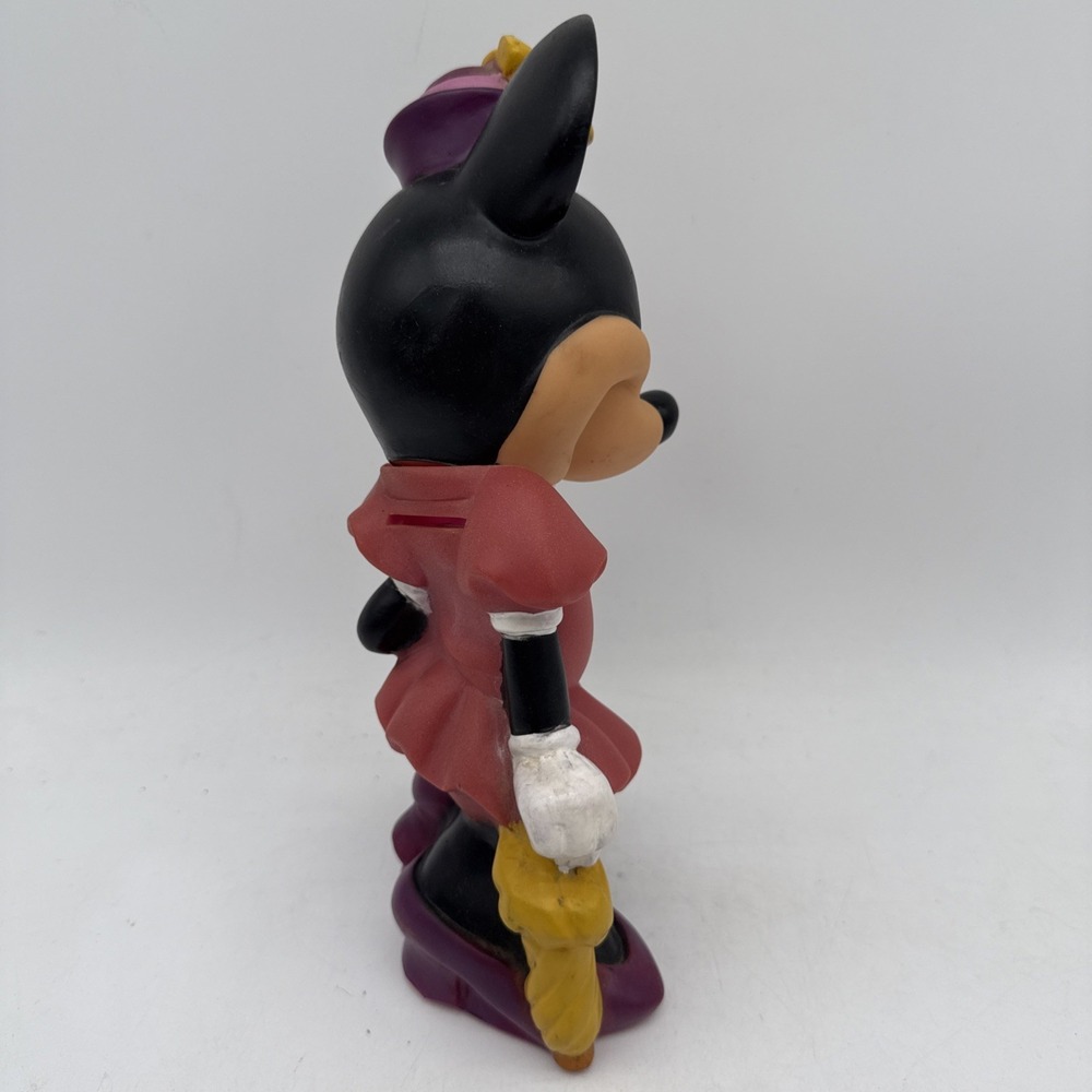 Vintage Minnie Mouse Coin Bank ILLCO Toys 11" Tall - Picture 4 of 9